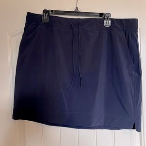 J.Jill navy blue skort